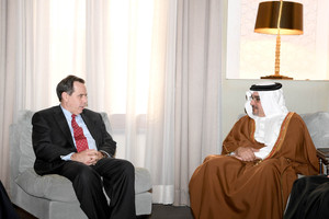 البحرين : ولي العهد يؤكد تدعيم أسس التعاون الاستراتيجي بين الشركاء الدوليين