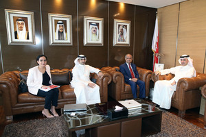 الجودر يبحث مع جناحي التعاون الثنائي بين وزارة الشباب والرياضة وتمكين