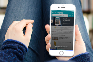 'أمازون' تضيف مساعدها الصوتي 'Alexa' إلى تطبيقها الرئيسي للتسوق