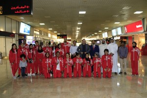 بالصور... عودة منتخب السلة النسوي محملا بفضية بطولة المرأة الخليجية