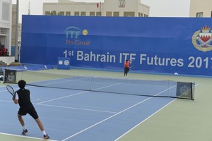 اكتمال المتأهلين إلى الأدوار الرئيسية ضمن منافسات بطولة البحرين الأولى ITF Future للتنس