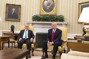 العبادي يلتقي ترامب في البيت الابيض