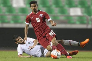 نجم المنتخب القطري أكرم عفيف: عازمون على تحقيق الفوز أمام إيران