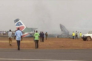 تحطم طائرة ركاب في جنوب السودان ولا أنباء عن وفيات