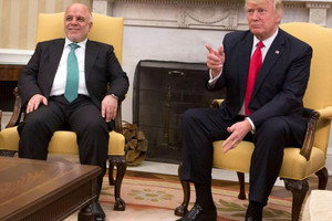 ترامب يؤكد أمام العبادي عزمه على القضاء على تنظيم داعش