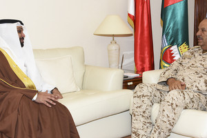 البحرين : القائد العام يستقبل مدير عام مكتب النائب الأول لرئيس مجلس الوزراء   