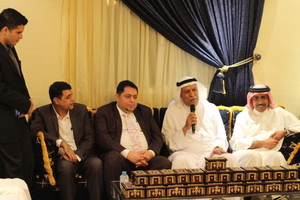 بالصور... قرية داركليب تحتفي بأبطال 'خليجية أندية الطائرة 36'