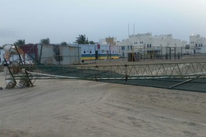 بالصور... سقوط الحاجز والأنوار للملعب الساحلي بساحل المالكية