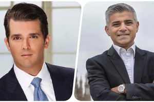 البريطانيون يدافعون عن عمدتهم المسلم ضد ابن ترامب