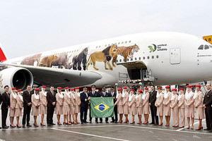 طيران الإمارات تطلق الإيرباص A380 إلى ثلاث قارات في يوم واحد