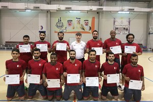 موظف بابكو من 'قسم الأمن' ينهي التدريب للمستوى الثاني للفوتسال