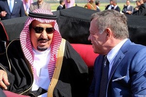 بيان سعودي أردني مشترك يؤكد على الحق في إقامة الدولة الفلسطينية وإيجاد حل سياسي للأزمة السورية