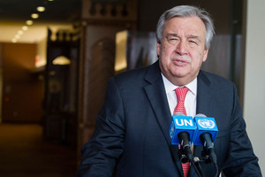 الأمين العام للأمم المتحدة يصل إلى العراق للاطلاع على الوضع الإنساني 