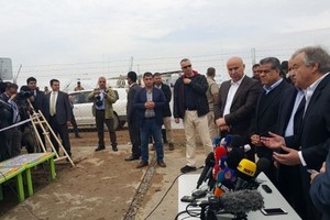 الأمين العام للأمم المتحدة من العراق: معركة الموصل دفاع عن أمننا في كل مكان بالعالم