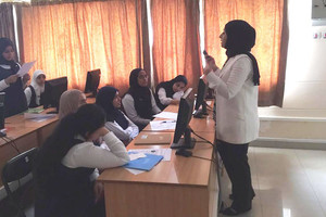 الحياة أمل' محاضرة لثانوية المحرق للبنات