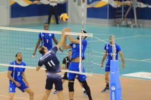 بالصور... خسارة جديدة لطائرة النصر وفوز جديد للنجمة المتصدر في دوري الطائرة