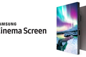 سامسونغ تكشف عن شاشة سينما جديدة تدعم HDR و4K
