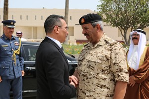البحرين : القائد العام يستقبل وزير الدفاع الماليزي ويشيد بعمق العلاقات بين البلدين 