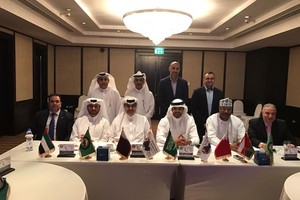 القصير يحضر اجتماع اللجنة التنظيمية الخليجية للسلة في دبي