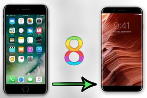 'أبل' طلبت 70 مليون شاشة OLED منحنية من سامسونغ من أجل iPhone 8