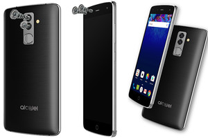 'ألكاتيل' تطلق أول هاتف ذكى بـ 4 كاميرات فى العالم