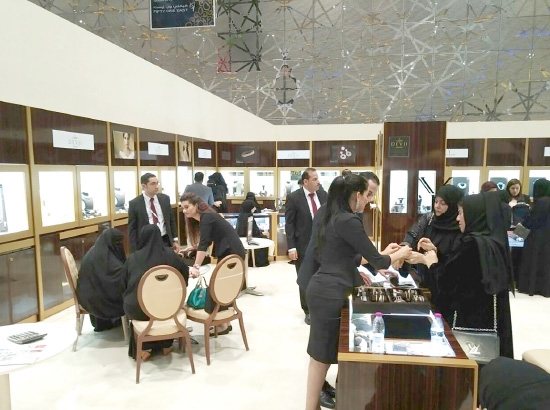 ﻿دار ديفجي أوروم في معرض الدوحة للمجوهرات