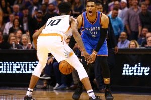 بالفيديو... الدوري الأميركي للمحترفين: فينيكس يحرم وستبروك الانفراد بالرقم القياسي