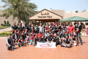 'البحرين للدراجات النارية' يقوم بحملة تنظيف في محمية العرين