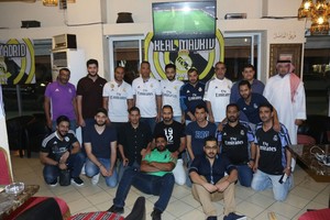 بالصور...  مطعم 'بان الصبح' يستضيف رابطة ريال مدريد البحرينية لمشاهدة مباراة ريال مدريد وبايرن ميونيخ