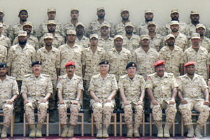 البحرين : حفل انتهاء فترة الإعداد والتدريب العسكري لمجموعة المتدربين من وحدة القوة الاحتياطية الملكية      