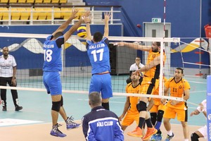 بالصور... تأهل عالي وبني جمرة إلى نهائي كأس الدرجة الثانية للكرة الطائرة