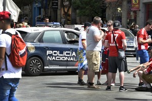 بايرن يتقدم بشكوى بسبب الهجوم 'المبالغ به' لشرطة مدريد على مشجعيه