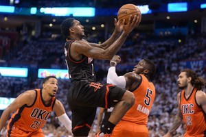 بالفيديو... الدوري الأميركي للمحترفين: هيوستن على بعد فوز من الدور الثاني