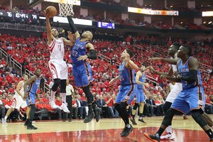 بالفيديو... هيوستن يسقط أوكلاهوما ويتأهل لقبل نهائي المنطقة الغربية بـ'NBA'