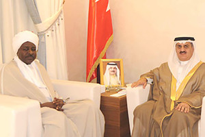 رئيس مجلس النواب يستقبل السفير السوداني