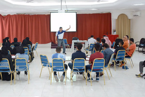 بالصور... نادي المالكيه يجمع التفكير الإيجابي وتنسيق الإعلامي الرياضي بورشة علمية مميزة