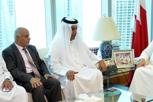 حميدان يبحث مع رئيس اتحاد المكفوفين دمج ذوي الإعاقة البصرية في المجتمع