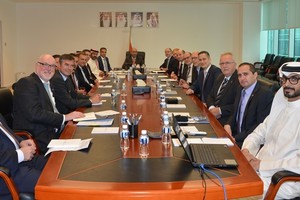 وكيل 'الصناعة' يجتمع بنائب مدير إدارة التجارة الخارجية والخدمات بـ'الغرفة' الألمانية