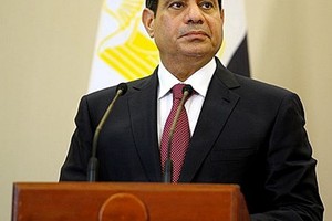 الرئيس المصري: خطر الارهاب يأتي على رأس التحديات في البلاد