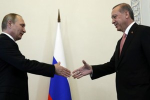 بوتين وأردوغان يجريان محادثات اليوم من المتوقع أن تركز على سورية