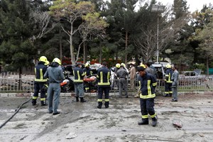 بالصور... 8 قتلى على الأقل في هجوم ضد القوات الأجنبية في كابول