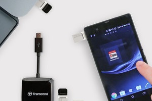 'ترانسيند' تطلق 3 وسائط تخزين محمولة جديدة لأجهزة أندرويد
