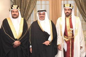 البحرين : نائب جلالة الملك يشرف حفل زواج نادر بن محمد
