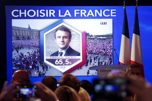 ماكرون رئيساً لفرنسا بنسبة 66,1% من الأصوات