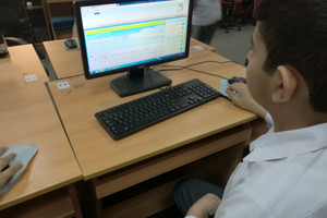 'البوابة التعليمية لمواكبة مشروع التمكين الرقمي' ورشة في إبتدائية المنذر بن ساوى التميمي للبنين