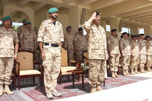 البحرين : القائد العام يحضر حفل تكريم 'قوة الواجب الخاص/10' المشاركة في عملية إعادة الأمل