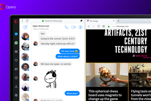 'أوبرا' تدمج واتساب وتيليغرام ومسنجر في المتصفح