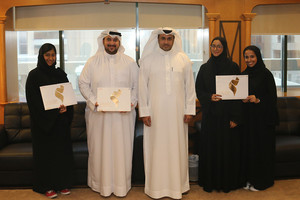 الأمانة العامة للمجلس الأعلى للقضاء تستقبل طلبة جامعة البحرين بمناسبة فوزهم في مسابقة المحاكم الصورية