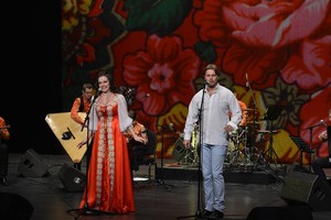 حفل للموسيقى الشعبية الروسية في الصالة الثقافية مع ختام الفعاليات المشتركة