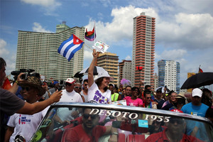 مئات المثليين والمثليات يتظاهرون في كوبا ضد 'رهاب المثلية'